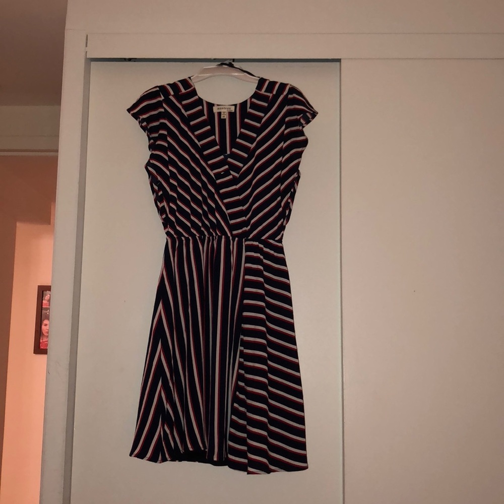 Monteau Pin Stripe Dress